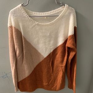Maurice’s color block knit sweater